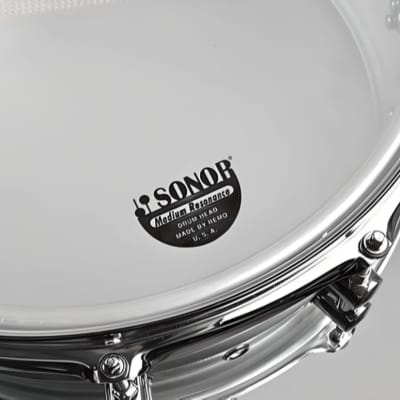 Sonor Kompressor Snare Drum, 14" x 5.75", Steel, Power Hoops, Chrome Plated 2023 - Steel Chrome Plated - Authorized Sonor Dealer - Watch for Direct Offers image 5