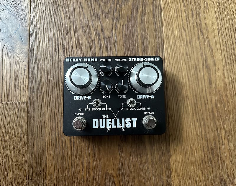 King Tone Guitar The Duellist Dual Overdrive King Tone Guitar The Duellist Dual Overdrive 2010s - Black | Reverb