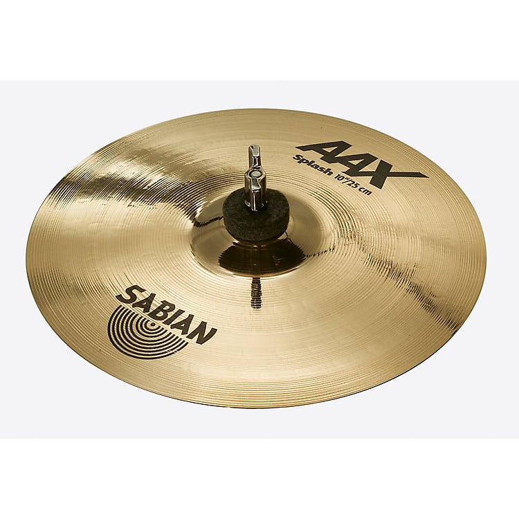 Sabian 10" AAX Splash Cymbal - 21005XB (Brilliant) image 1