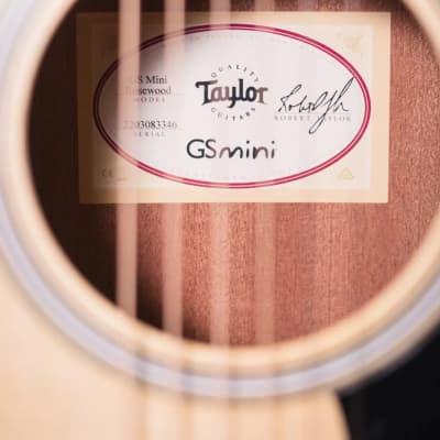Taylor GS Mini Rosewood Acoustic with GS Mini Hard Bag - Demo image 12
