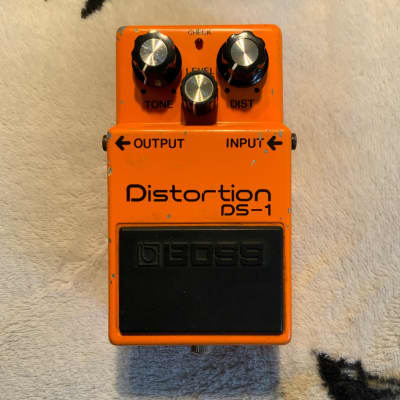 Boss DS-1 Distortion 1979 Japan s/n 7900, with Toshiba TA7136AP op