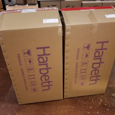 Harbeth Super HL5 Plus Rosewood Speakers w/ Boxes & Certificate Fantastic Sound - Store Demos image 16