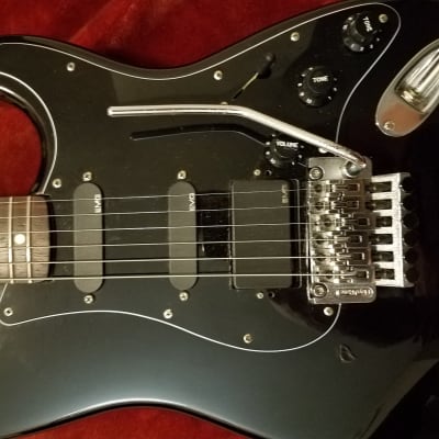 Fender Floyd Rose Stratocaster w/ Emg's  1995 Black Bild 7