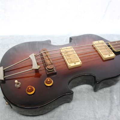 Aria 1970's Fretless Violin Bass image 2