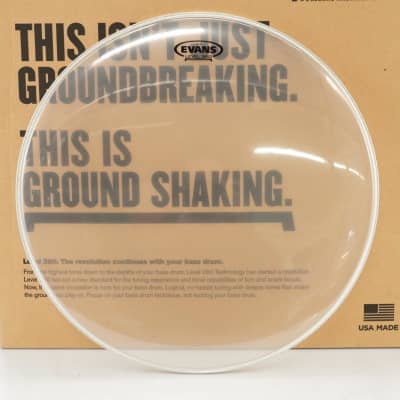2 Evans D'Addario G14 Clear Single Ply Drum Heads 18" #51869 image 7