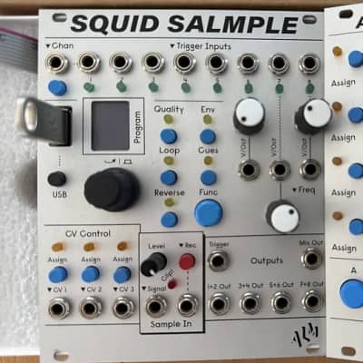 ALM/Busy Circuits ALM022 Squid Salmple 8-Channel Sampler Eurorack