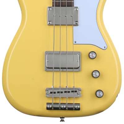 Epiphone Newport Electric Bass Guitar - Sunset Yellow image 1