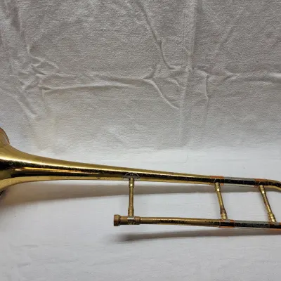 Getzen Super Deluxe Tenor Trombone w/ Original Case - Serviced - 586 image 4
