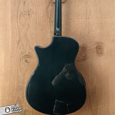 Rainsong Black Ice 25 Year Blue HI Carbon-Fiber Acoustic Electric Guitar w/HSC image 8