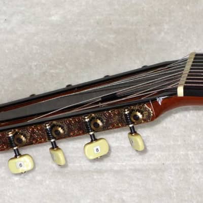 Super Rare 1977  Paulino Bernabe 1a 10-String Guitar Spruce/Brazilian, PB Stamp, w/Original Case image 9