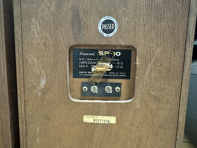 Sansui 1970年 SP-10 美品。 Sansui 1970年 SP-10 美品。 - メルカリ
