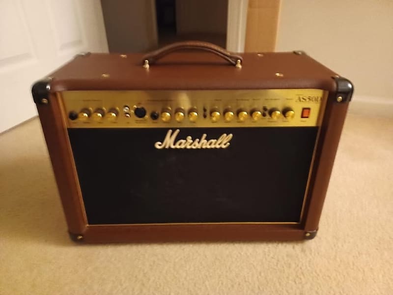 ヒロ　Marshall AS50D 50W Amazon.com: Marshall Acoustic Soloist AS50D 50 Watt Acoustic