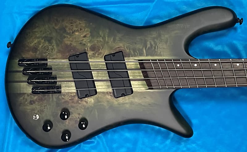 Spector NS Dimension 4-String, Haunted Moss / Wenge image 1