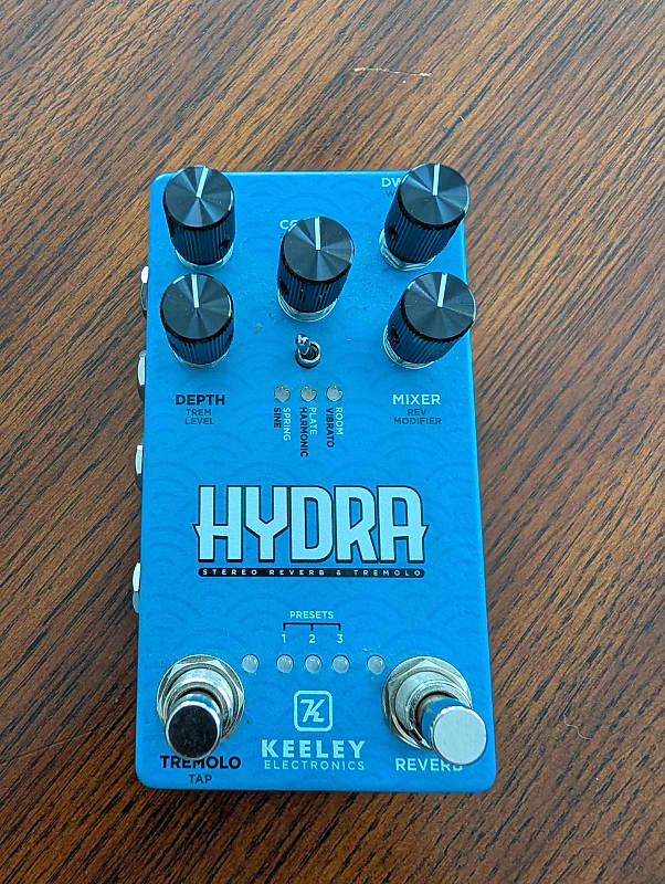 Keeley Hydra Stereo Reverb & Tremolo