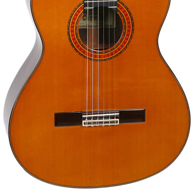 Cuenca 70R Classical Nylon Guitar Classic Solid Red Cedar Top Made In Spain image 2