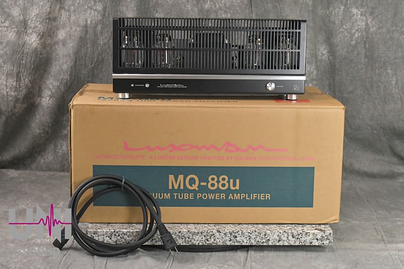 LUXMAN MQ-88u Vaccum Tube Power Amplifier in Excellent Condition  			