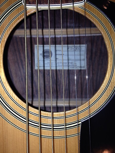 Vintage Epiphone FT-335 Troubadour 1970's Natural | Reverb