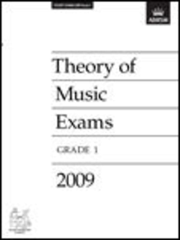 A B Theory Of Music Paper Gr 1 2009 | Reverb