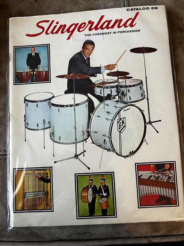 Slingerland Catalog 68 printed in 1967 Reverb