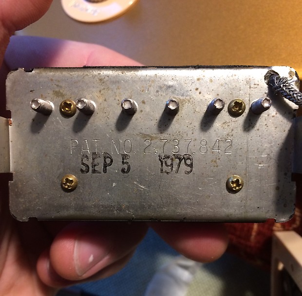 Gibson P.A.F. T Top T-Top Humbucker 1979 Black 1979 Black Gibson P.A.F. T Top T-Top Humbucker 1979 Black 1979 Black