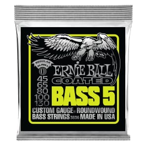 Ernie Ball 3836 Coated 5-String Regular Slinky Electric Bass (45 - 130)