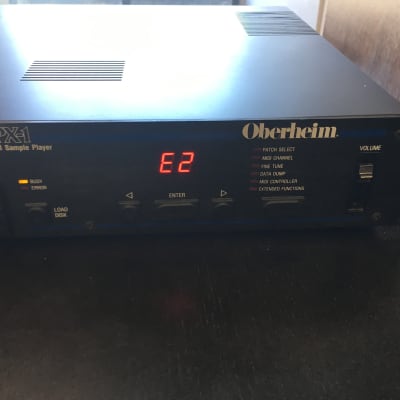 Oberheim  DPX-1 Digital Sample Player w/ Analog  Filters  (E-MU Emulator II and more)