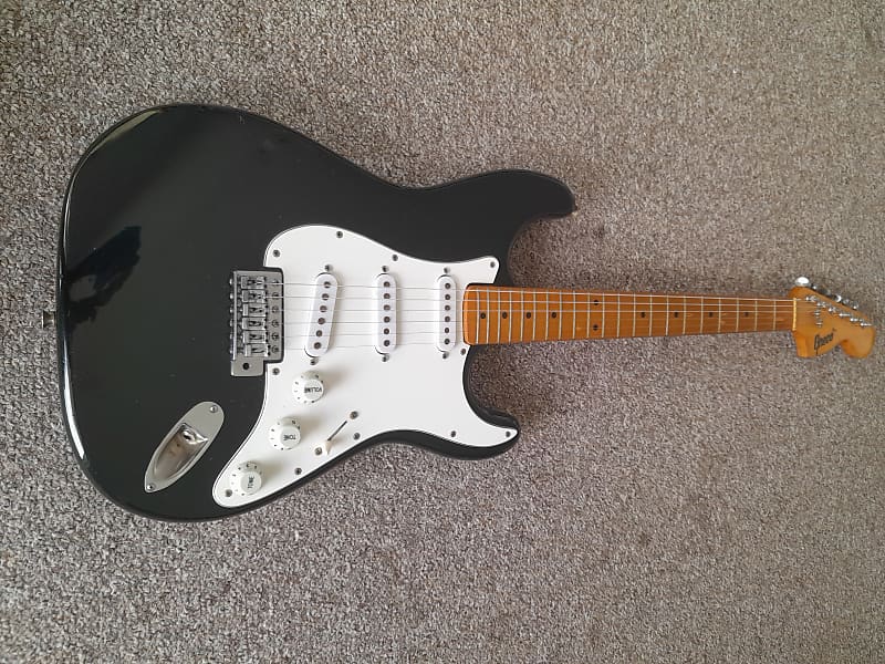 Greco SE-500B Stratocaster 1974 - Black Made in Japan | Reverb