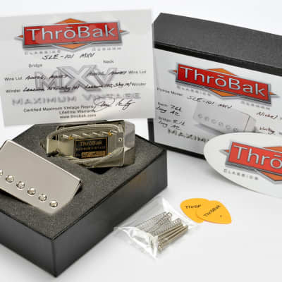 ThroBak SLE-101 MXV PAF Repro Set Brite Nickel