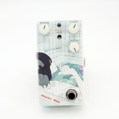 Animals Pedal Bath Time Reverb | Rare: Custom Illustrated | Fast