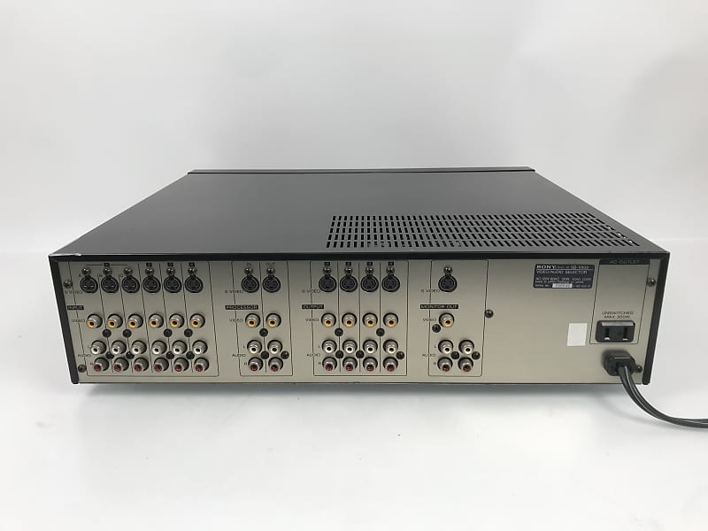 アンプ SONY VIDEO AUDIO SELCTOR SB-V900 SONY SB-V900 OPERATING INSTRUCTIONS MANUAL Pdf Download