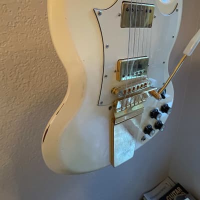 Gibson SG Standard Aged White 67' Conversion image 3