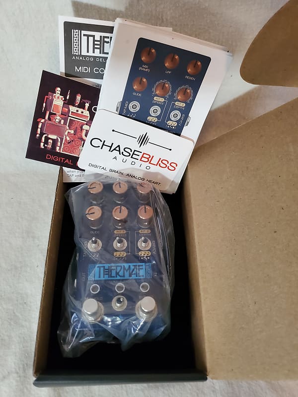 Chase Bliss Audio Thermae Analog Delay and Harmonizer | Reverb