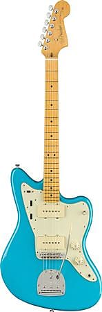 Fender American Pro II Jazzmaster Maple Neck Miami Blue with Case image 1