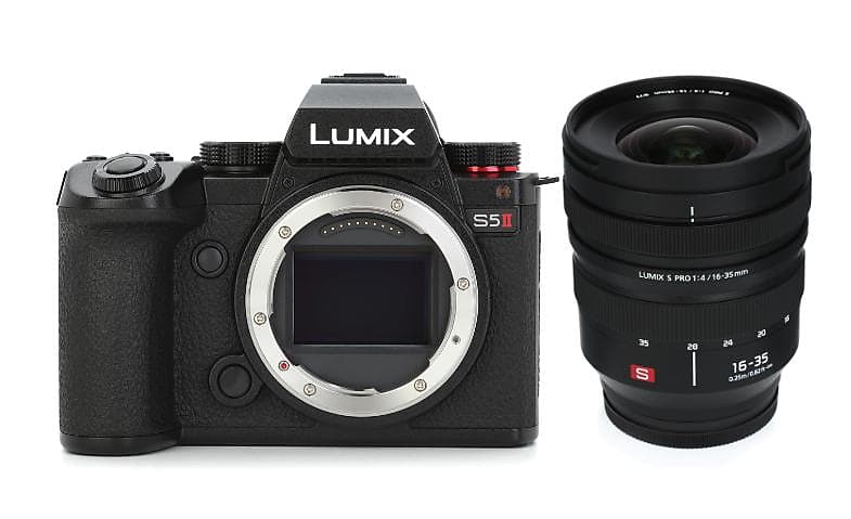 Panasonic Lumix S5II Full-frame Mirrorless Camera and S-R1635 S