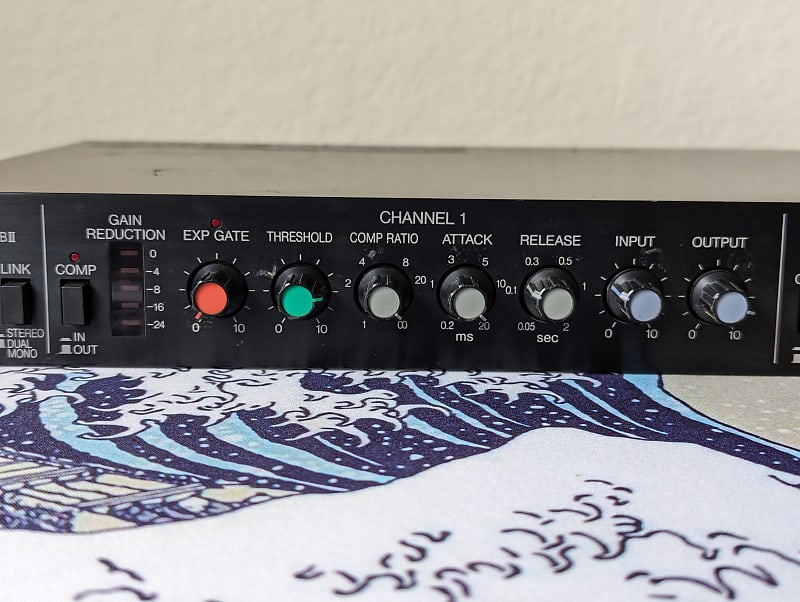 Yamaha GC2020BII Rackmount Dual Channel Compressor Limiter Yamaha GC2020BII Rackmount Dual Channel Compressor Limiter