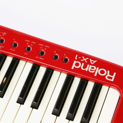 1993 Roland AX-1 Midi Controller Keytar Synth Keyboard - Red Version, Works Perfectly, Global S&H! image 7