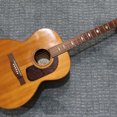 Vintage 1960s Giannini GS 380 Acoustic Guitar Cedar Top Guitar Brazilian Rosewood Beautiful Lush Tones Soft Case for sale