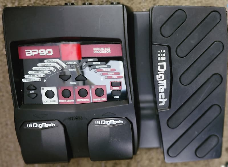 DigiTech BP90 Modeling Bass Processor 2010s - Black