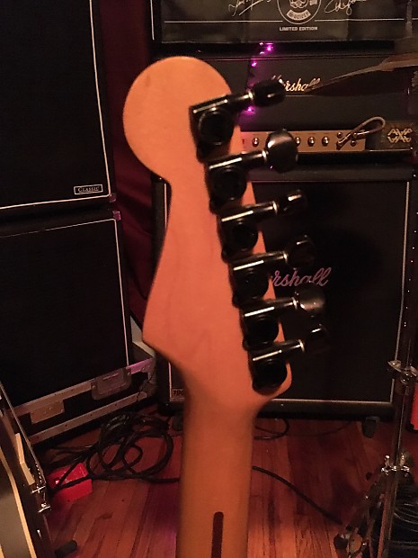 Fender Japan Stratocaster ( Neck Only ) 80s Black Headstock