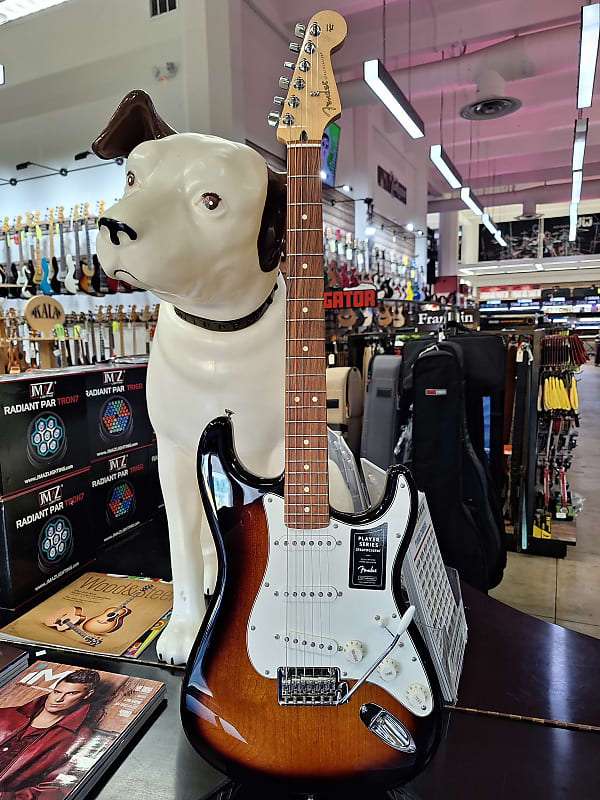 Fender Player Stratocaster with Pau Ferro Fretboard 2023 - 2024 - Anniversary 2-Color Sunburst image 1