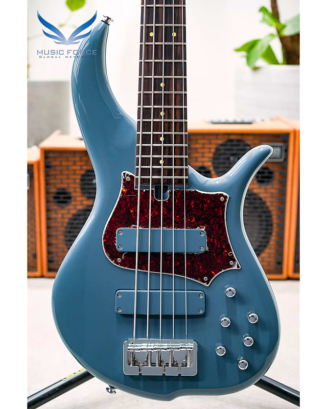 F-Bass BN5 New Slate Blue w/Macassar Ebony Fingerboard