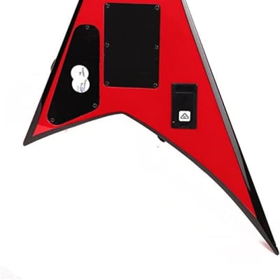 Jackson X Series Rhoads RRX24 - Red with Black Bevels image 3