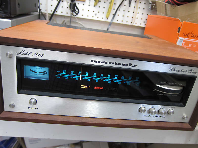 Marantz Model 104 Am/Fm Stereo Analogue Tuner, Walntu | Reverb