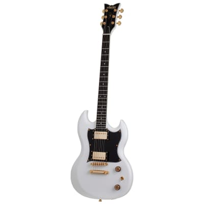 Mint Schecter Zacky Vengeance Signature ZV H6LLYW66D Guitar, USA Pasadena Pickups, Gloss White image 2