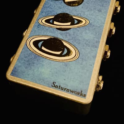 Saturnworks Peppermint newest Clean Boost Booster Guitar Pedal w Neutrik Jacks