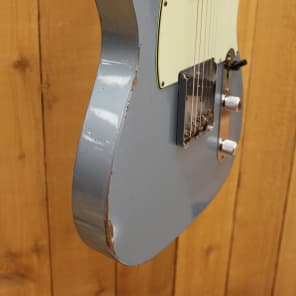 Fender Custom Shop 1963 Tele Relic Ice Blue Metallic, Used image 4