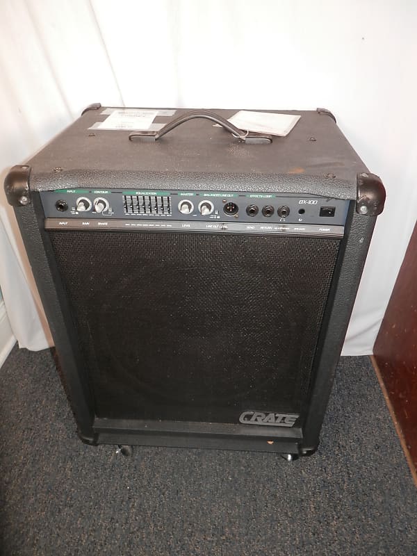 Crate BX-100 15" Bass Combo Amplifier used image 1