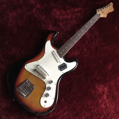 【動画有フルリペア済】1965 Pleasant SEV-218【工房出品】リフレット済 MIJ Japan ビザール　bizarre guitar vintage ビンテージ