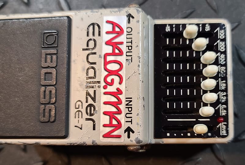 Analogman Boss GE-7 Graphic Equalizer Mod EQ Japan Black Analogman Boss GE-7 Graphic Equalizer Mod EQ Japan Black
