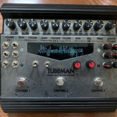 MODDED Hughes & Kettner Tubeman 3-Channel Guitar Recording Station 